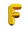 Letter F Balloon