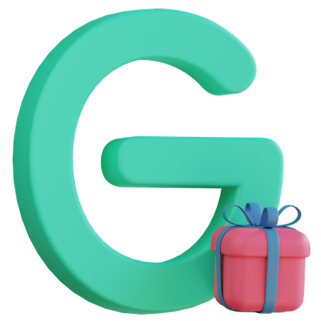 Letter G  3D Icon