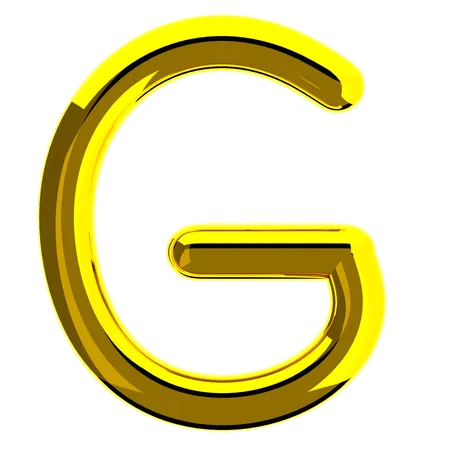 Letter G  3D Icon