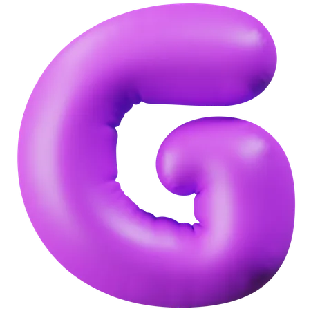 Letter G  3D Icon