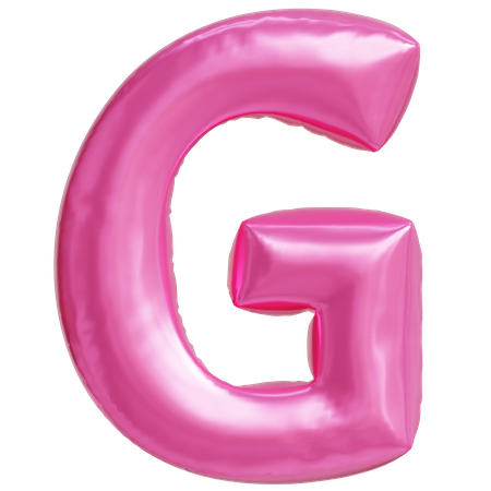 Letter G  3D Icon