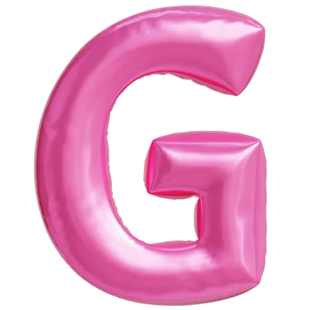 Letter G  3D Icon