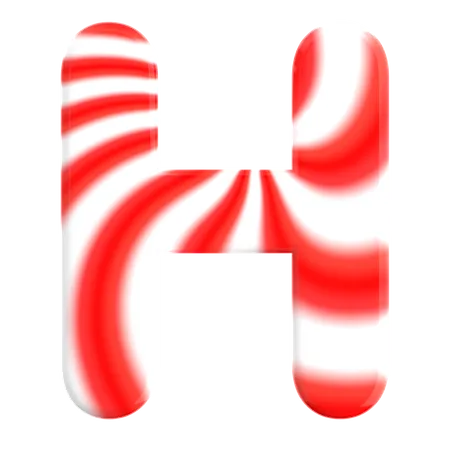 Letter H  3D Icon