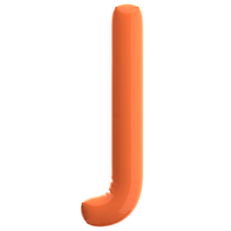 文字j  3D Icon