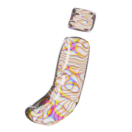 Letter J  3D Icon