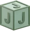 Letter J Cube