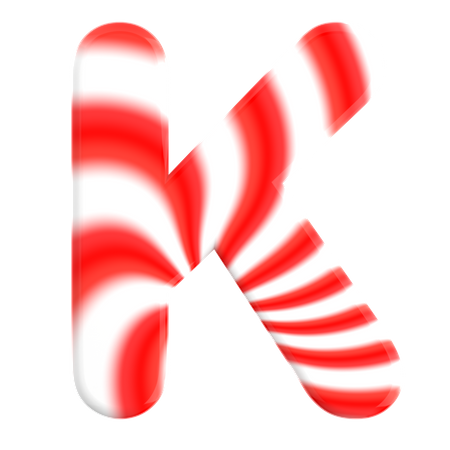 Letter K  3D Icon