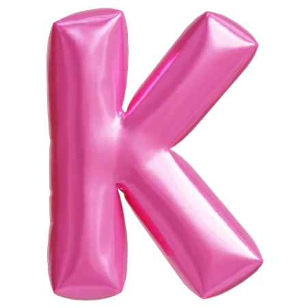 Letter K  3D Icon