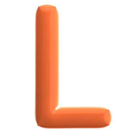 Letter L  3D Icon