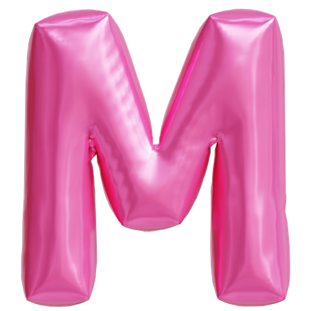 Letter M  3D Icon