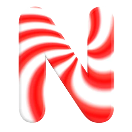 Letter N  3D Icon