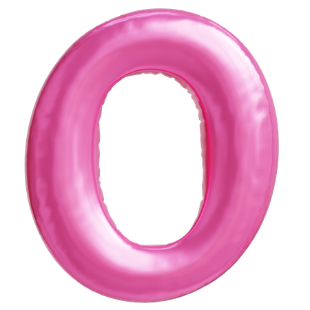 Letter O  3D Icon