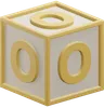 Letter O Cube