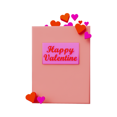 Letter Of Invitation  3D Icon