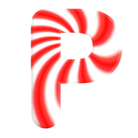 Letter P  3D Icon