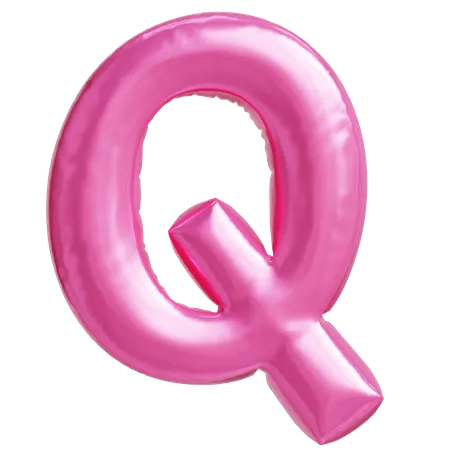 Letter Q  3D Icon