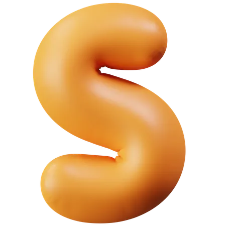 Letter S  3D Icon