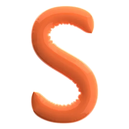 Letter S  3D Icon