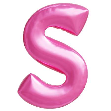 Letter S  3D Icon