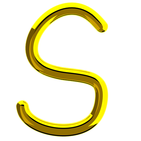 Letter S  3D Icon
