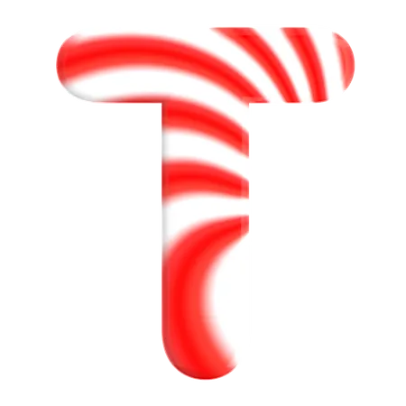 Letter T  3D Icon