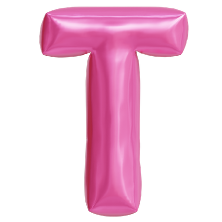 Letter T  3D Icon