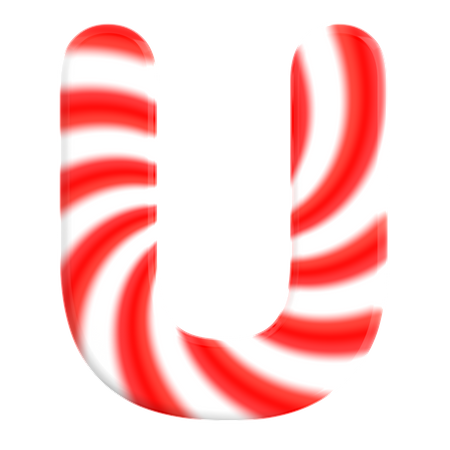 Letter U  3D Icon