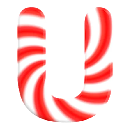 Letter U  3D Icon