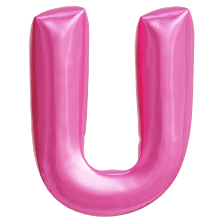 Letter U  3D Icon