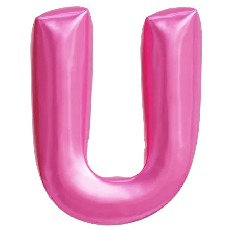 Letter U  3D Icon