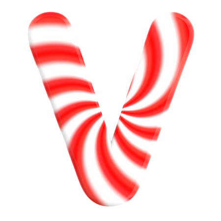 Letter V  3D Icon