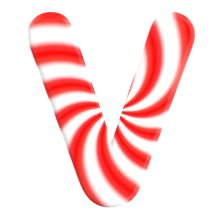 Letter V  3D Icon