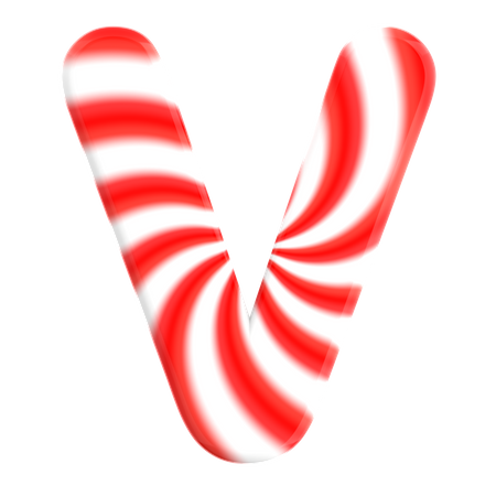 Letter V  3D Icon