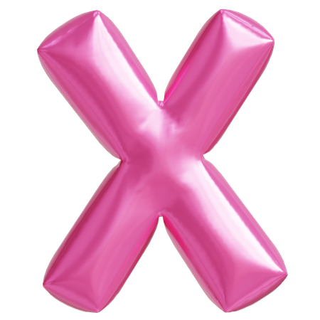 Letter X  3D Icon