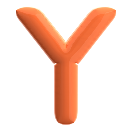 Letter Y  3D Icon