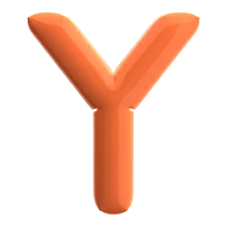 Letter Y  3D Icon