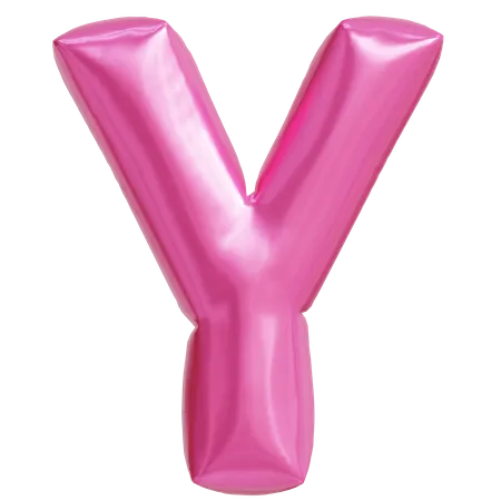 Letter Y  3D Icon