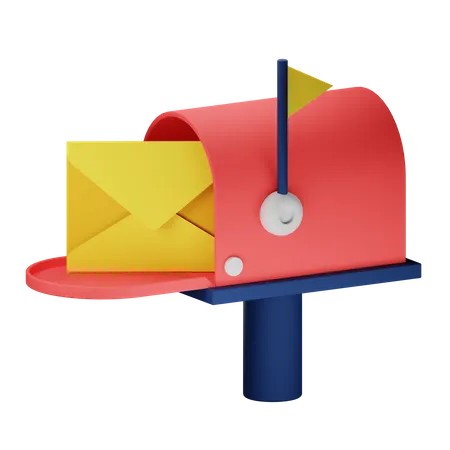 Letterbox 3D Icon