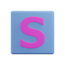 3d letter s logo