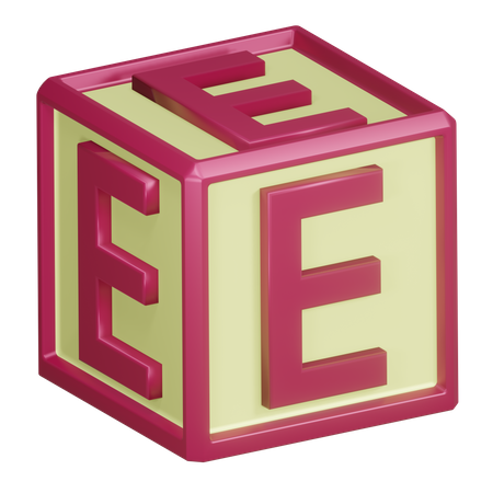 Lettre de l'alphabet  3D Icon