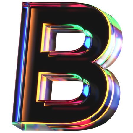 Lettre b  3D Icon