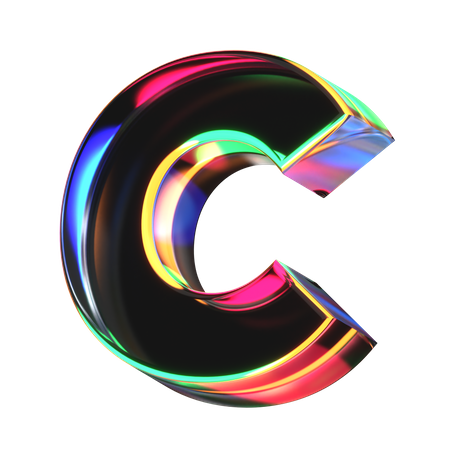 Lettre c  3D Icon
