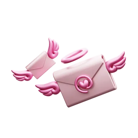 Lettre d'amour  3D Icon