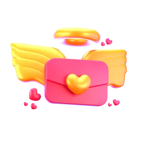 Lettre d'amour  3D Icon