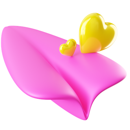 Lettre d'amour  3D Icon