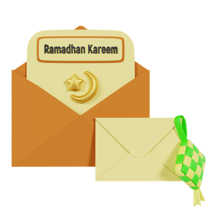 Lettre de ramadan  3D Icon