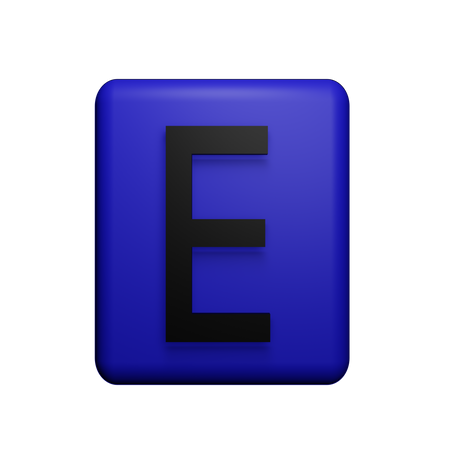 L'alphabet  3D Icon