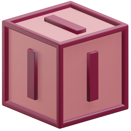 Lettre je cube  3D Icon