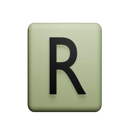 Ralphabet  3D Icon