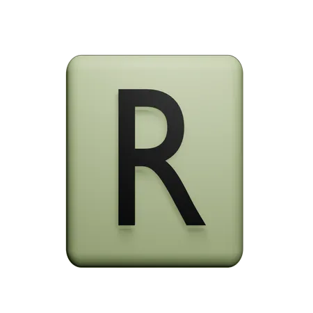 Ralphabet  3D Icon